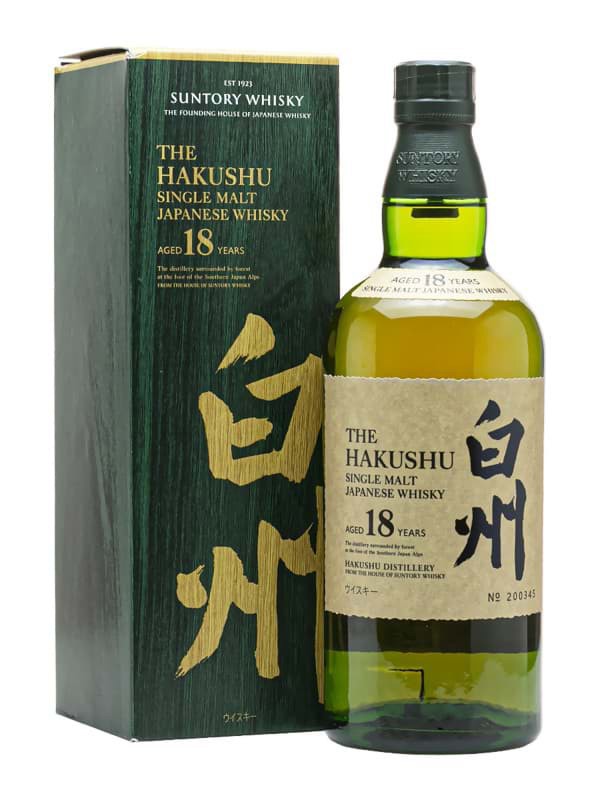 Rượu Hakushu 18 năm (Japanese Single Malt Whisky)