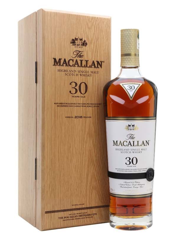 Macallan 30 năm - Sherry Oak (Speyside Single Malt Scotch Whisky)