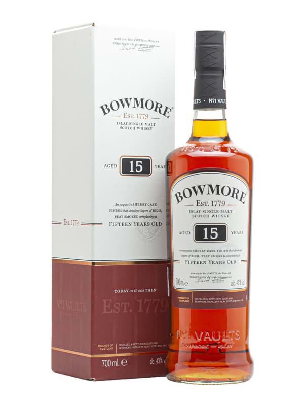 Bowmore 15 năm (Islay Single Malt Scotch Whisky)