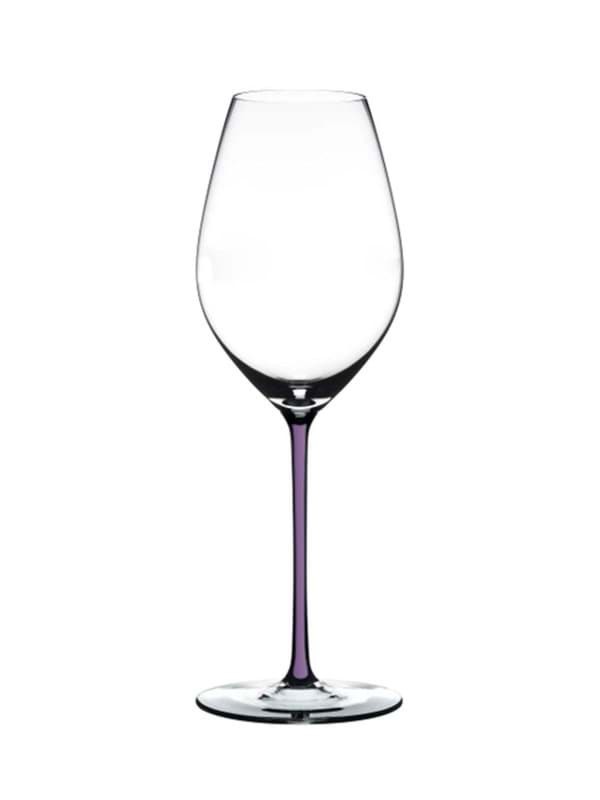 Ly Riedel Fatto A Mano Champagne Wine Glass Opal Violet RQ