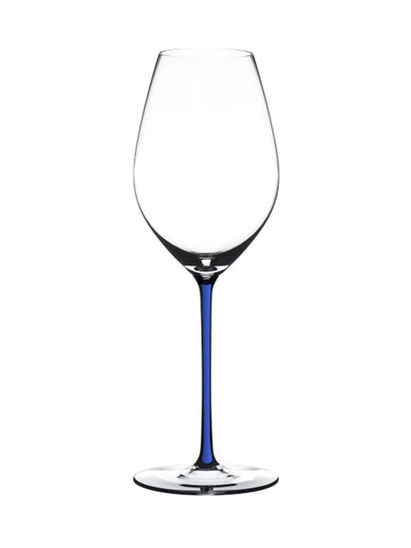 Ly Riedel Fatto A Mano Champagne Wine Glass Dark Blue