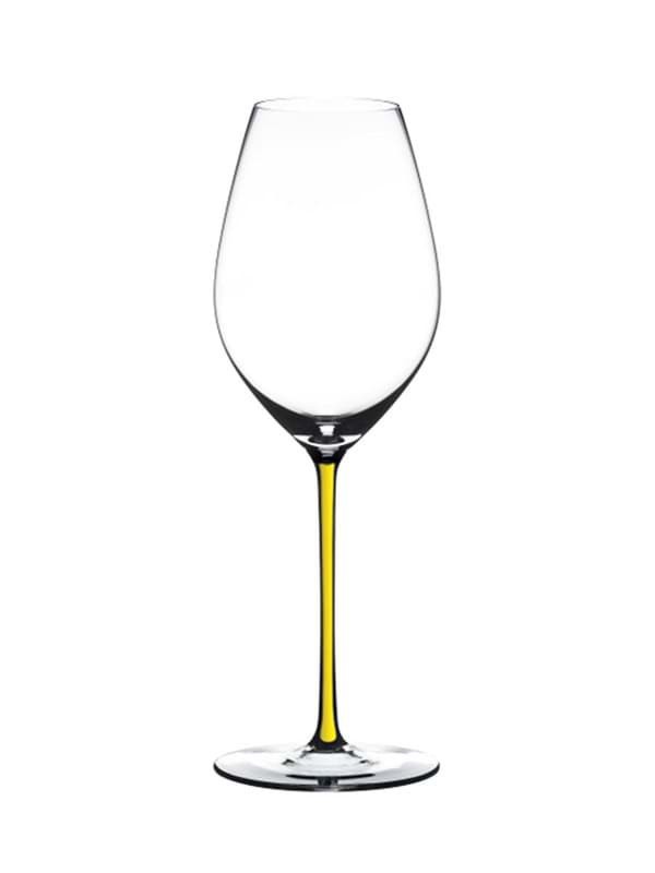 Ly Riedel Fatto A Mano Champagne Wine Glass Yellow