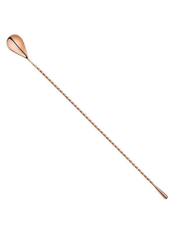 Thìa pha chế - Drop Bar Spoon Rose Gold 40cm