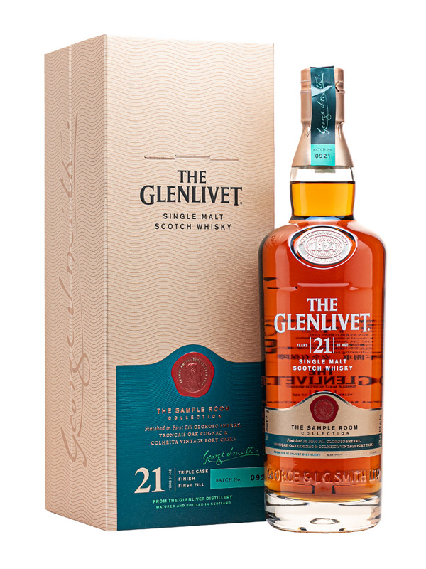 Glenlivet 21 năm (Speyside Single Malt Scotch Whisky)