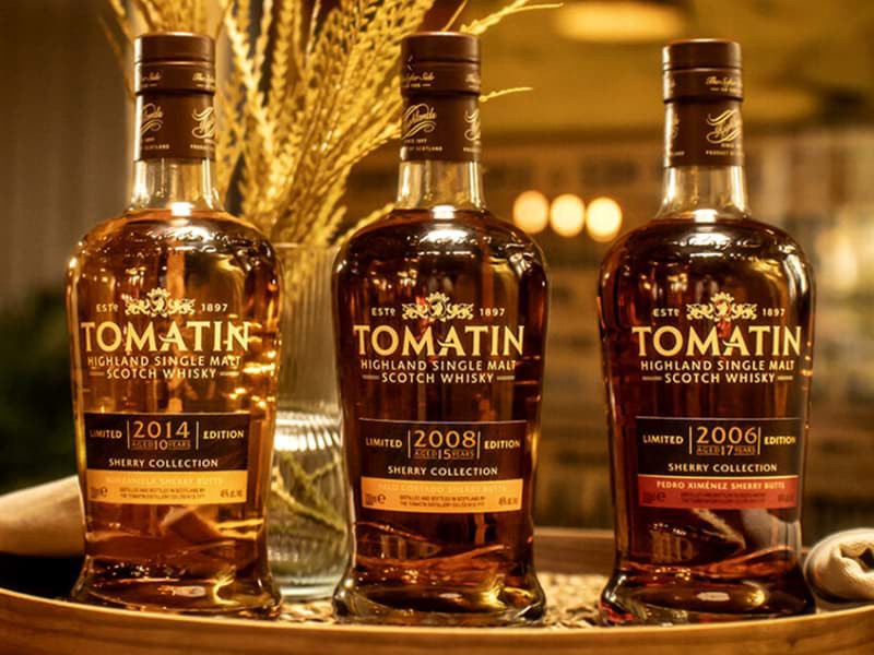Tomatin Sherry Collection được phát hành