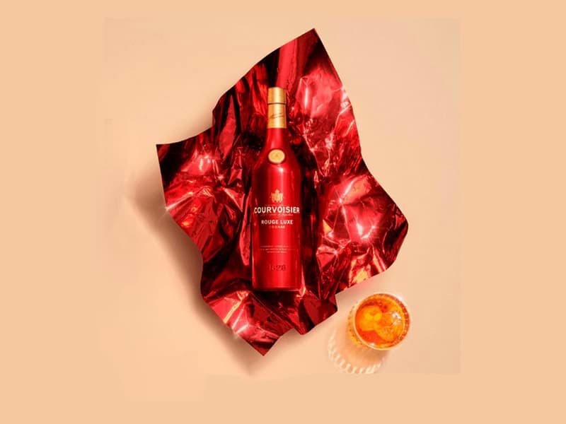 Courvoisier Rouge Luxe Cognac được cho phát hành