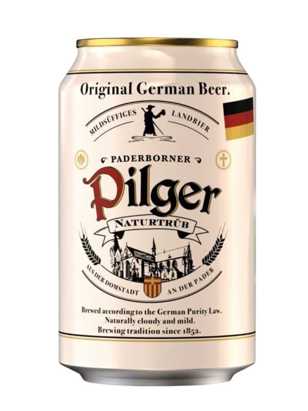 Bia Paderborner Pilger - Lon 330ml/Thùng 24