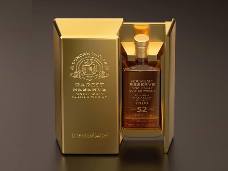 Duncan Taylor cho phát hành hai chai Rare Reserve Macallan 52 và 33 Years Old