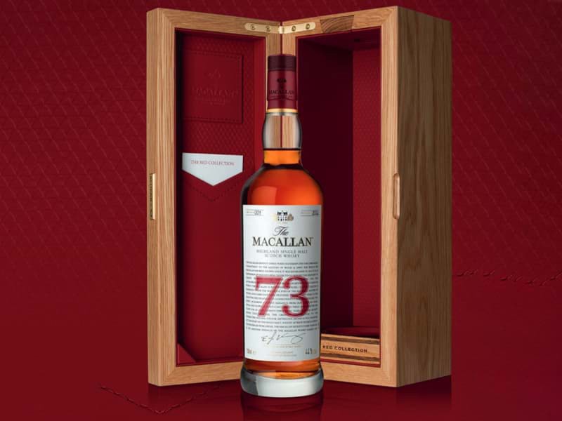 Macallan Red Collection 73 Years Old được phát hành