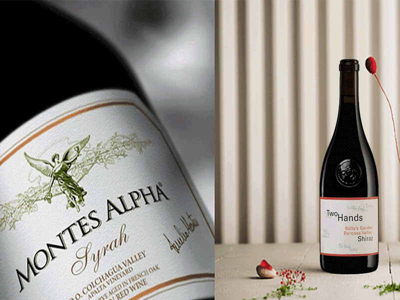Tại sao lại có hai cách viết Shiraz and Syrah trên nhãn chai rượu vang?