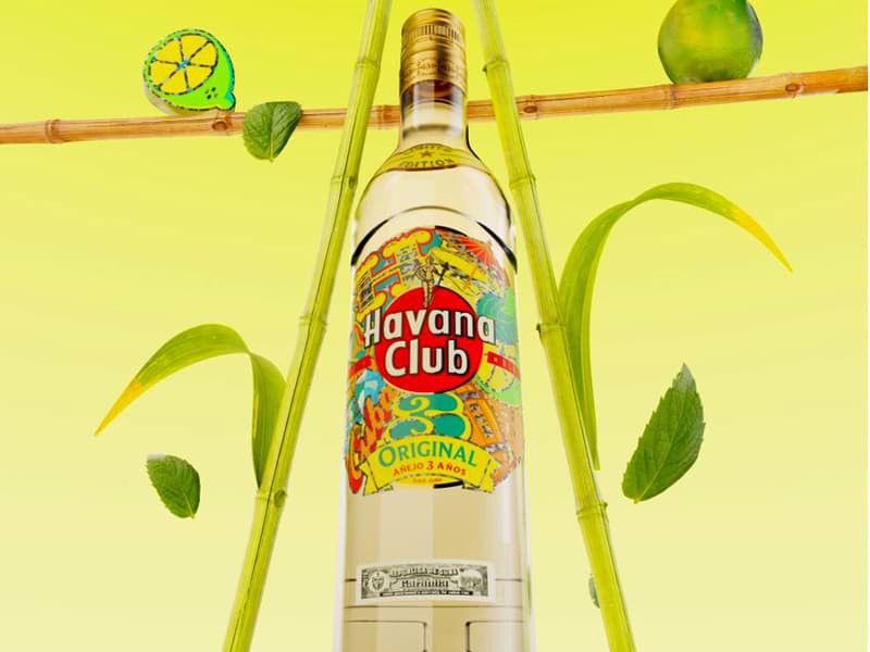 Havana Club trình làng thiết kế chai mới cho mùa hè