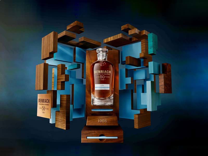 Benriach 50 năm phát hành với giá 25.000 bảng Anh