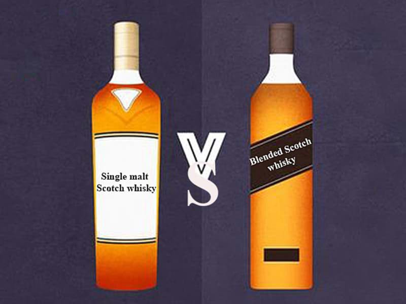 Sự khác nhau giữa Single malt và Blended Scotch whisky là gì?