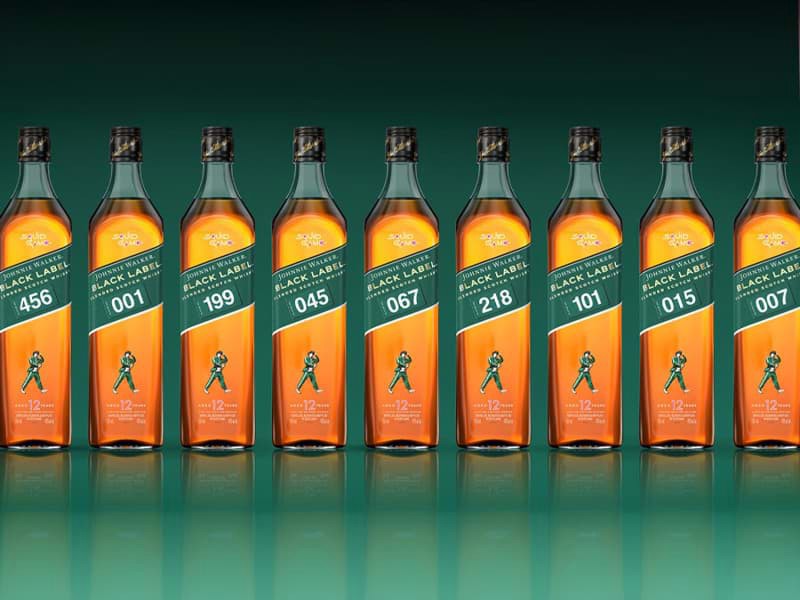 Johnnie Walker Black Label Squid Game Edition được cho ra mắt