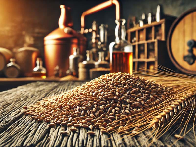 Tại sao Single malt whisky được chưng cất từ malted barley-mạch nha lúa mạch?