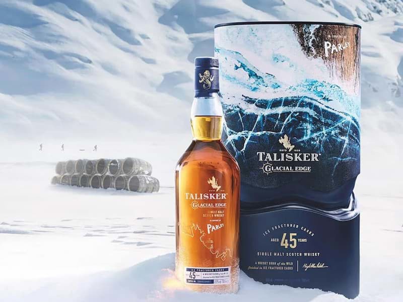 Talisker Glacial Edge 45 năm được phát hành