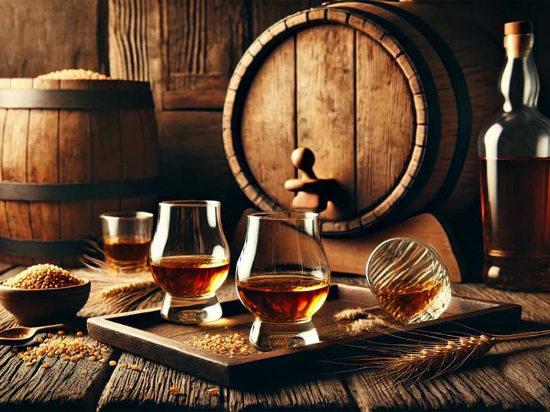 Những loại gỗ sồi nào được sử dụng để làm thùng rượu whisky?