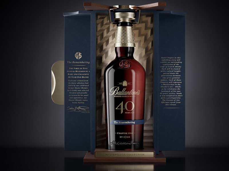 Ballantine's 40 năm Masterclass Collection : The Remembering