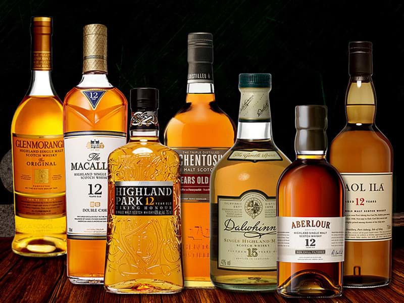 7 loại rượu Single Malt Scotch Whisky cho người mới bắt đầu