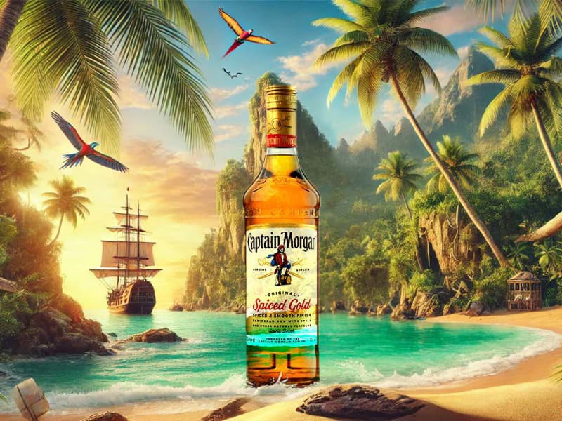 Thiết kế mới của Captain Morgan