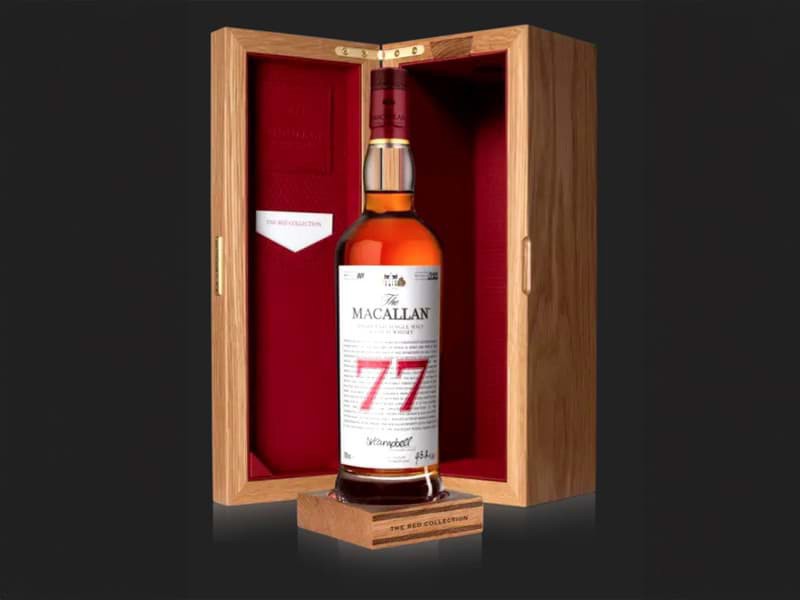 Macallan phát hành chai rượu 77 năm tuổi với mức giá $87.000