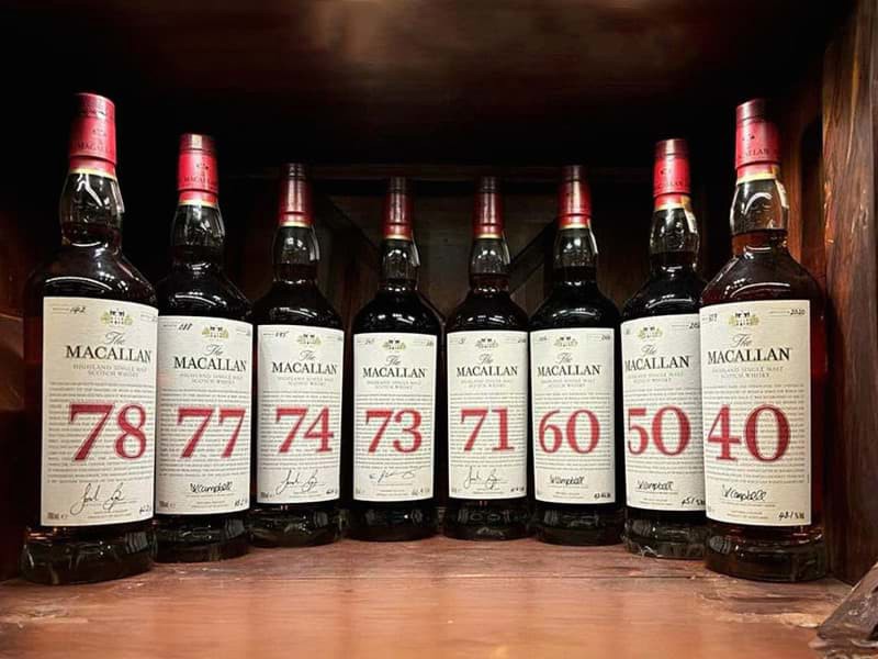 Bộ sưu tập Macallan Red