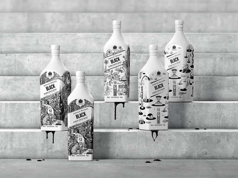 Johnnie Walker phát hành Black Label với Air-Ink