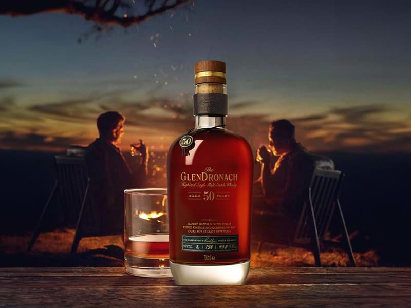 Glendronach phát hành chai rượu Scotch whisky 50 năm