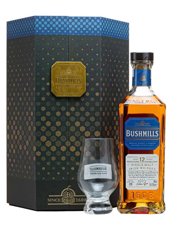 Bushmills 12 năm - Hộp quà Tết 2025