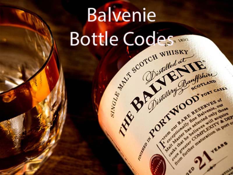 Cách đọc mã code chai rượu Balvenie