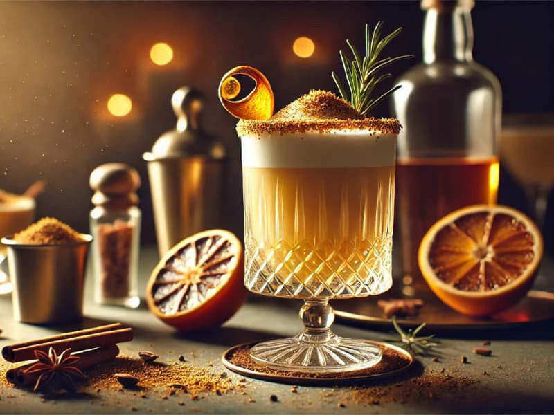 Công thức pha chế ly Cocktail Dunyvaig Flip