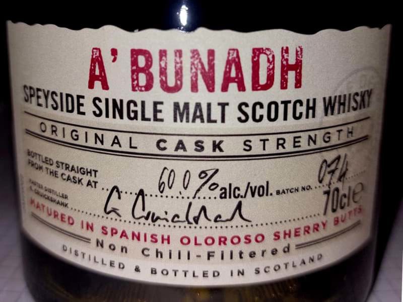 Batch number trên nhãn chai rượu whisky là gì?
