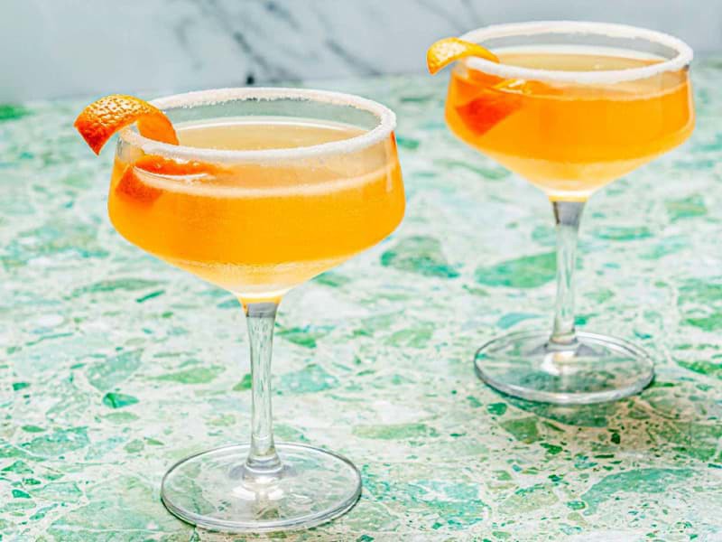 Sidecar cocktail