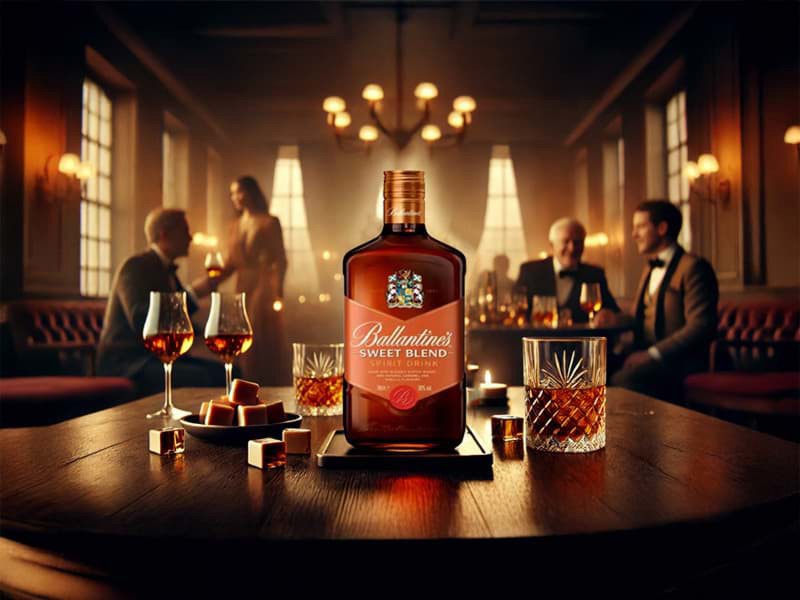 Ballantine's Sweet Blend vừa được ra mắt