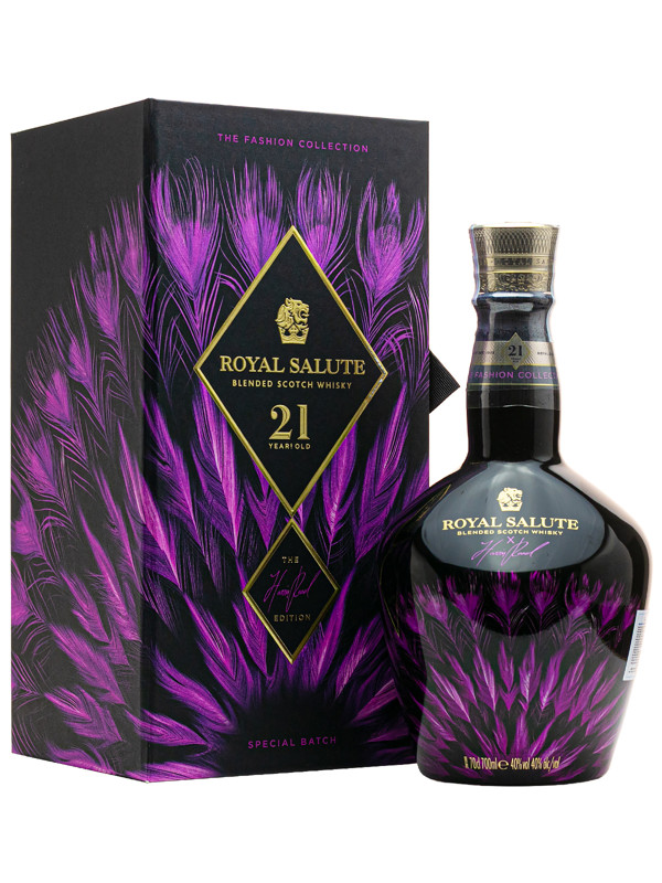 Royal Salute 21 năm - Harris Reed Fuchsia