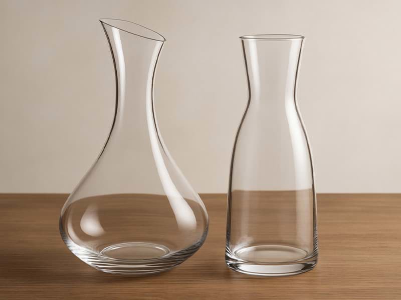 Sự khác nhau giữa Decanter và carafe là gì?