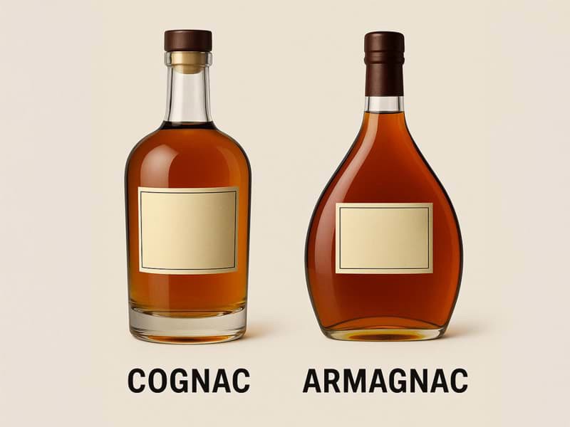 Sự khác nhau giữa rượu Armagnac và Cognac