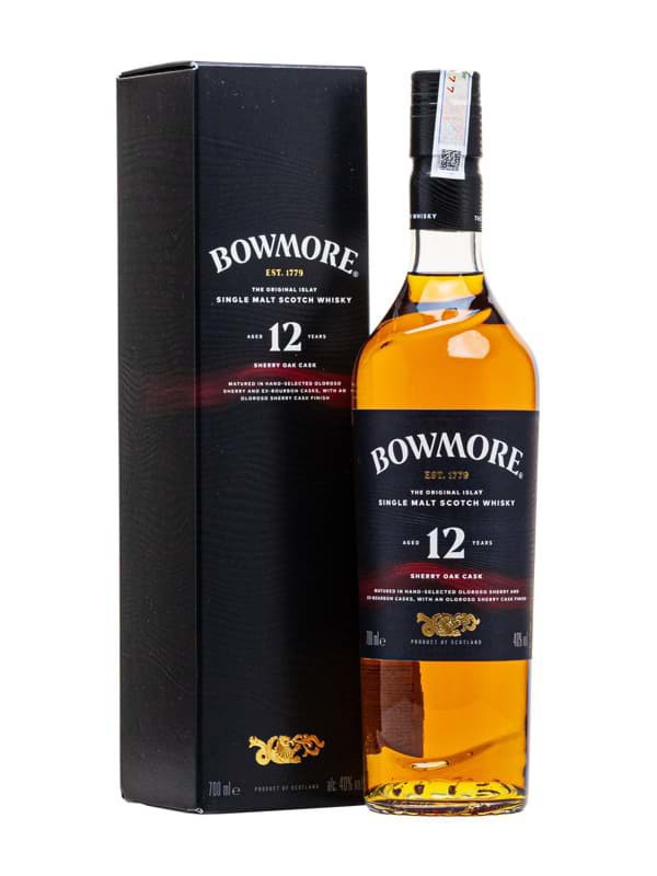 Bowmore 12 năm - Sherry OaK (Islay Single Malt Scotch Whisky)