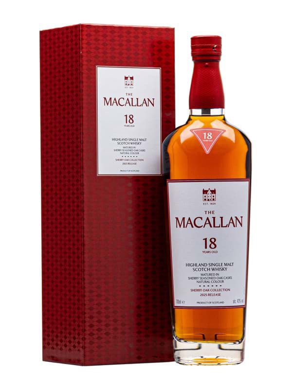 Macallan 18 năm - Sherry Oak (Single Malt Scotch Whisky)