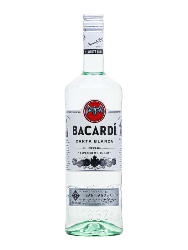 Rum Bacardi Carta Blanca 1L