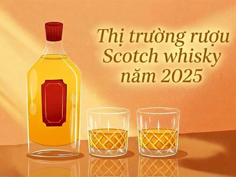 Bức tranh thị trường rượu Scotch whisky vào năm 2025