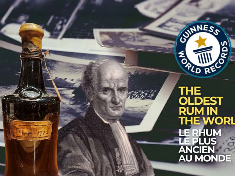 Câu chuyện về chai Rum lâu đời nhất thế giới - Ancienne 1772