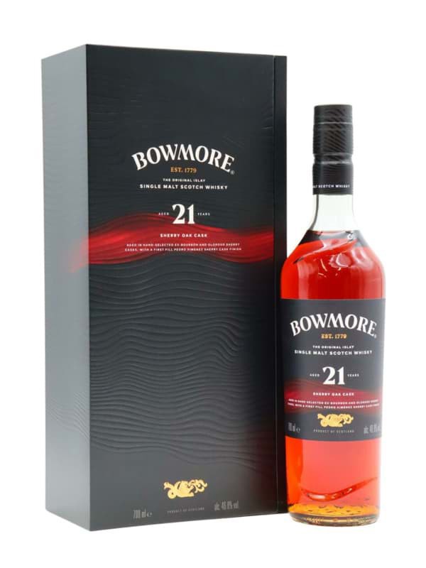Bowmore 21 năm - Sherry OaK <span class="art-name__subtitle d-block"> Islay Single Malt Scotch Whisky </span>