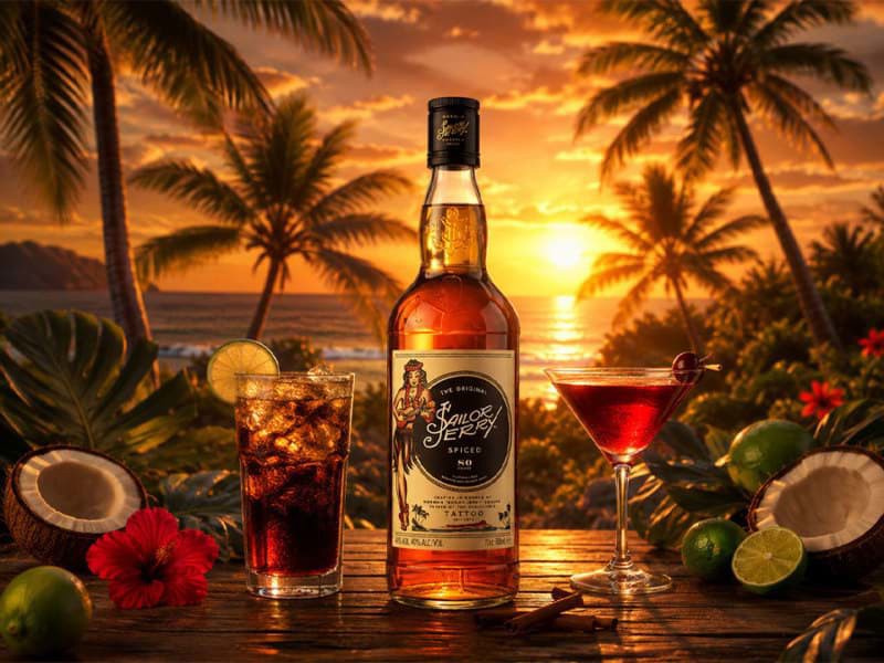 Tìm hiểu về dòng rượu Spiced Rum