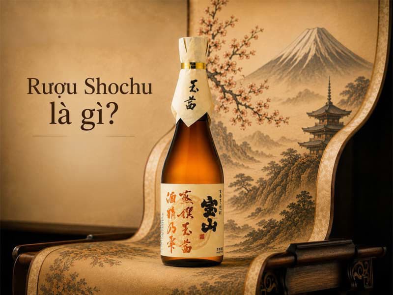 Rượu Shochu là gì?