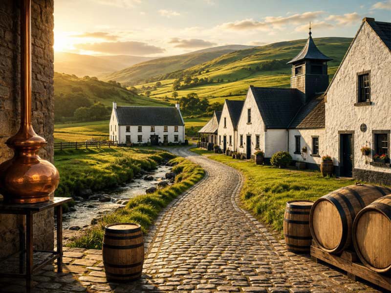 7 nhà máy chưng cất rượu whisky ở Ailen