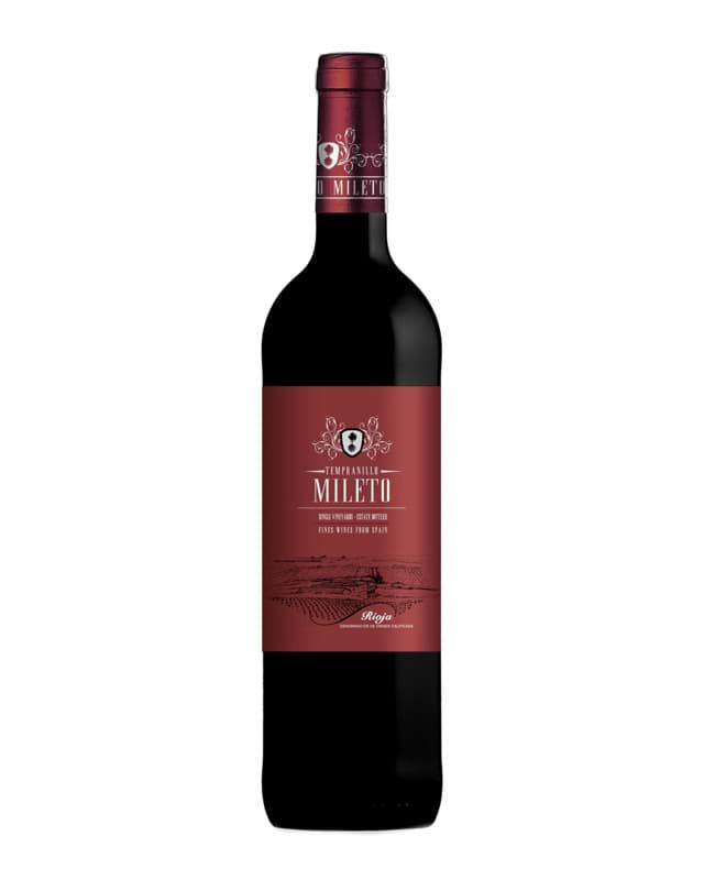 Vang Mileto Joven Tempranillo