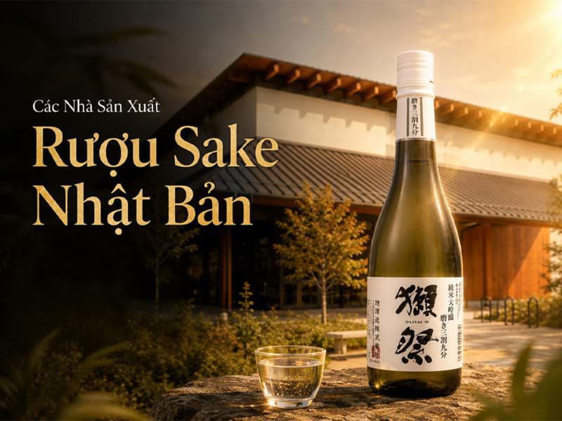 Các Nhà Sản Xuất Rượu Sake Nhật Bản