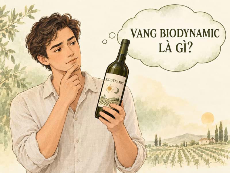 Rượu vang Biodynamic là gì?