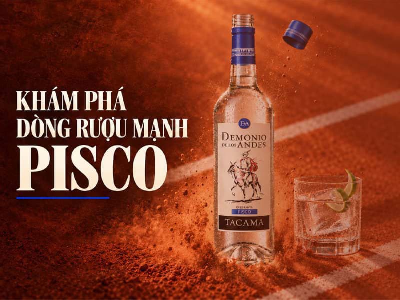Khám phá dòng rượu mạnh Pisco